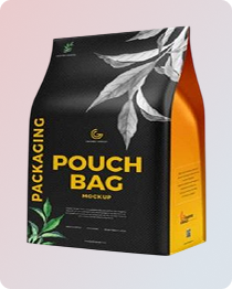 Branded pouch bag